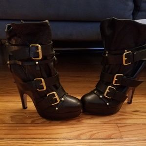 Wedge Heeled Booties
